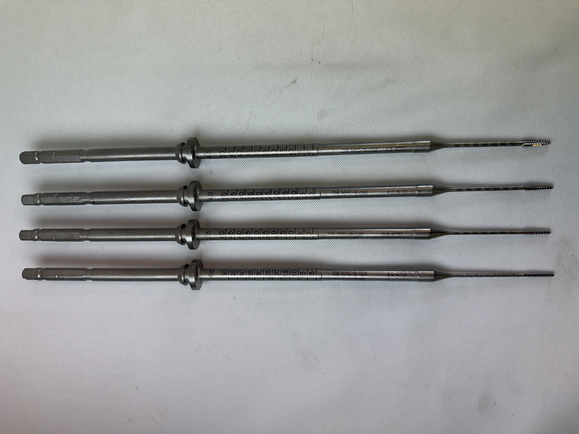 Set of 4 Depuy Spine Navigated Taps