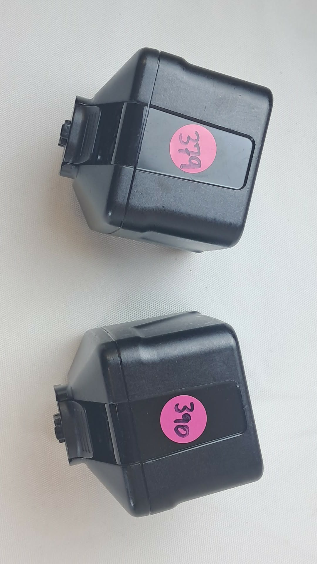 Stryker 7215 System 7 Large Battery Cycle Counts: 379 & 390
