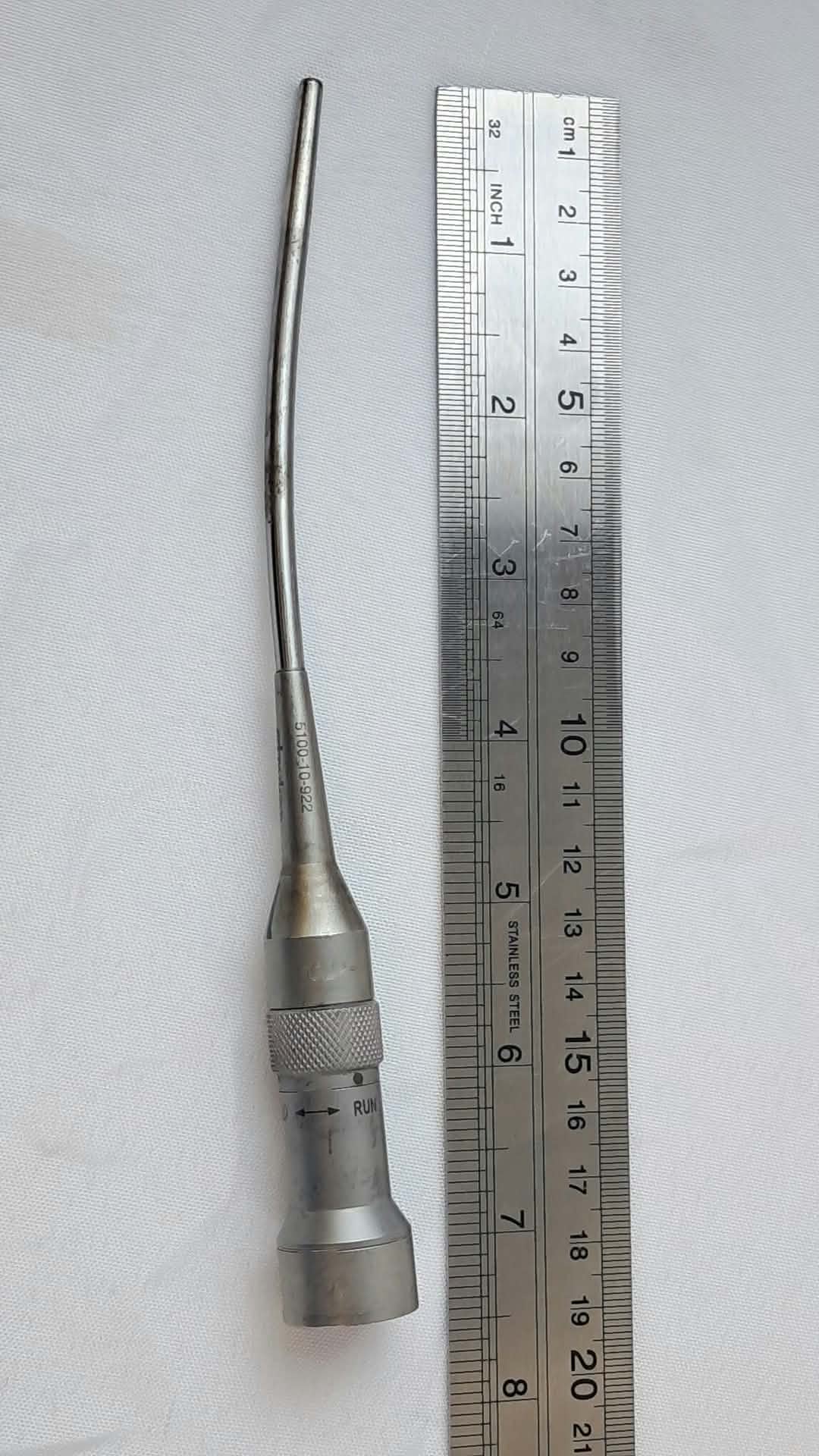 Stryker 5100-10-922 U-Series MIS Medium Curved Drill Attachment