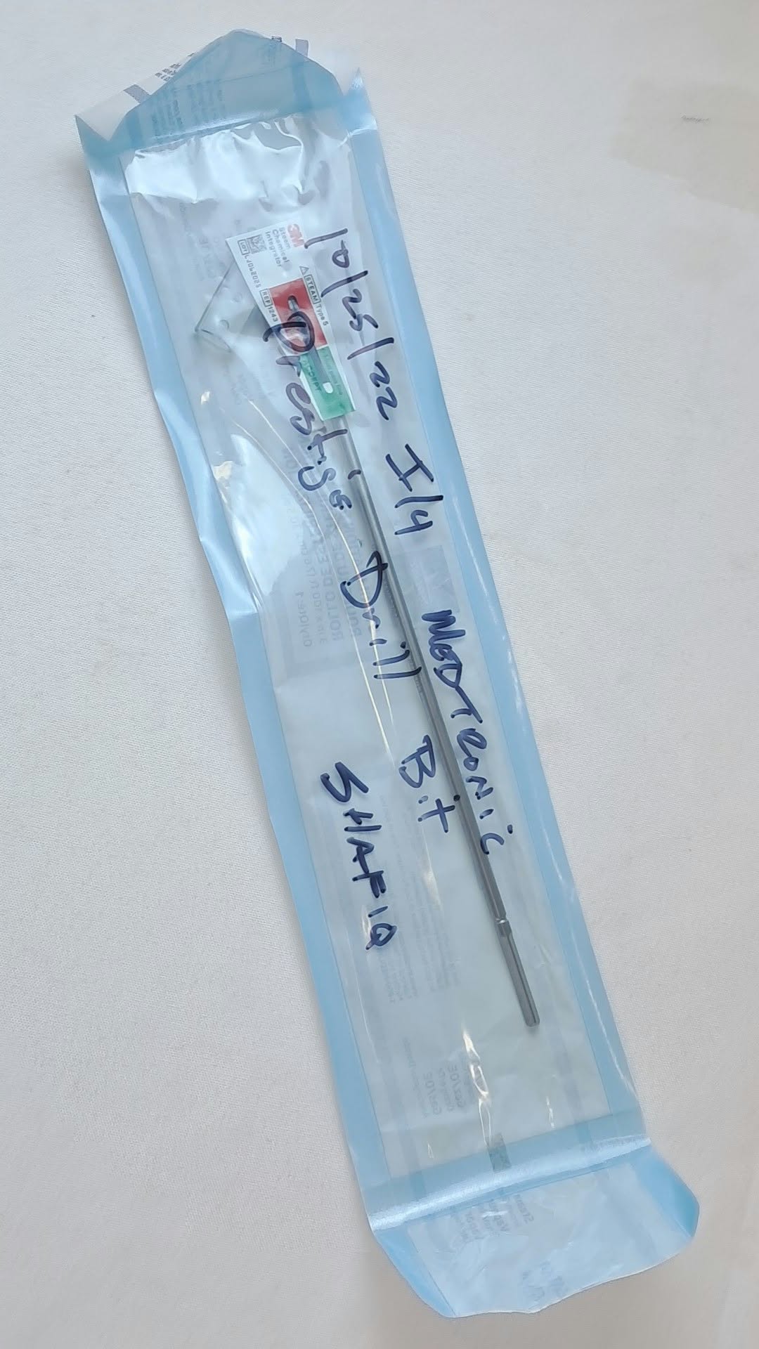 Medtronic 6975150 Fluteless Diamond Point Drill Bit 1.5mm OD Stainless Steel