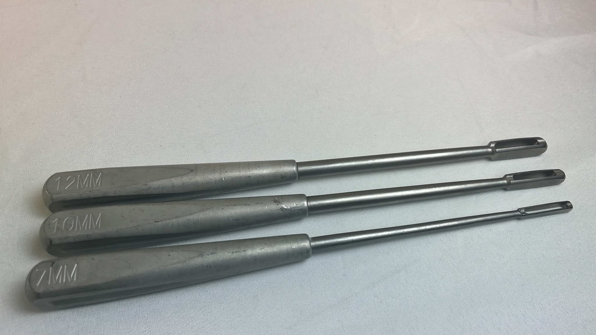 3pc Rotating Disc Cutter Set - 7mm, 10mm, 12mm