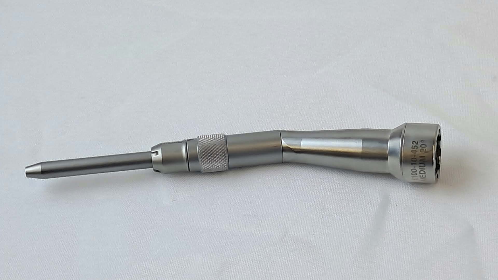 Stryker 5100-10-452 U Series Elite TPS Medium Angled 20° Drill Attachment